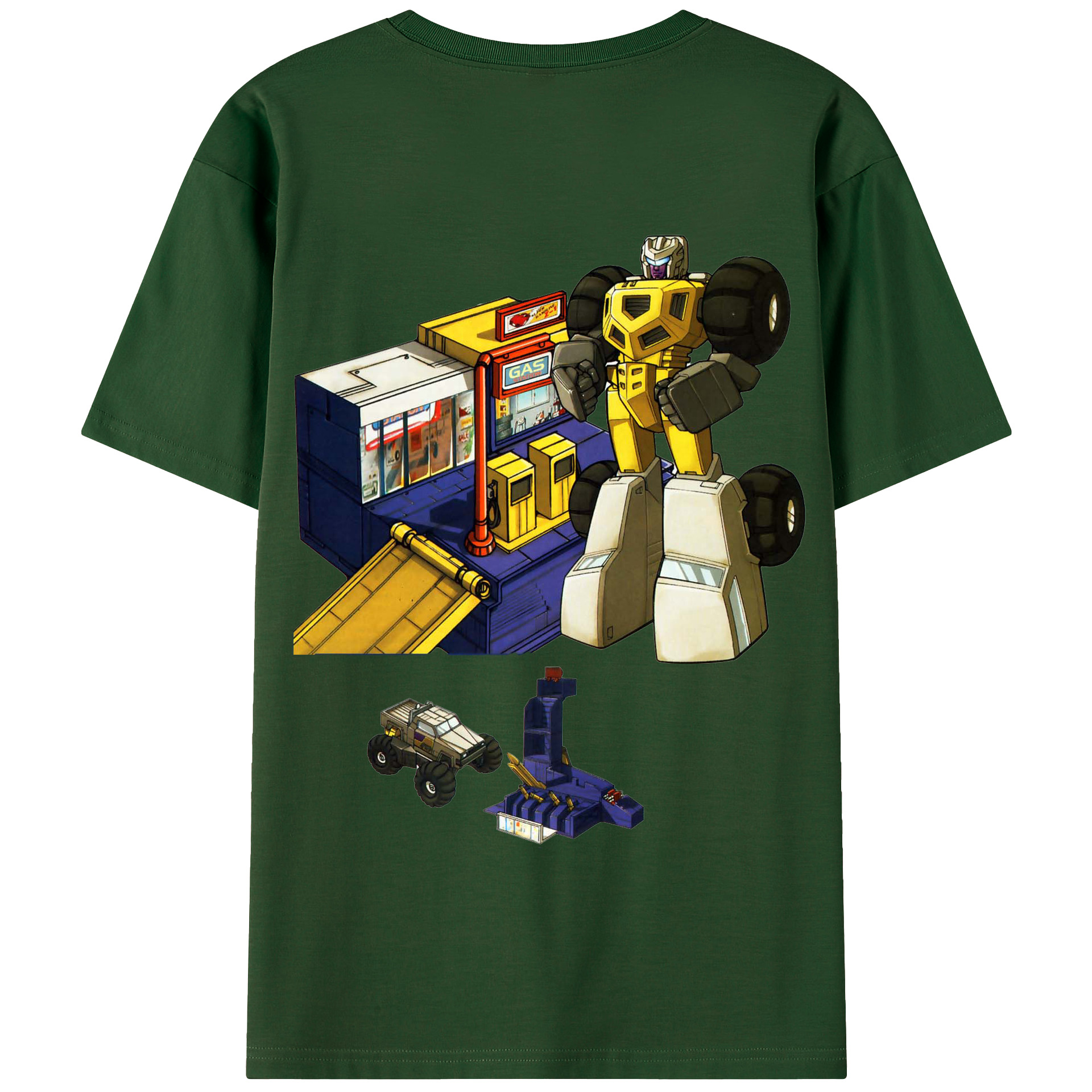 （画像用）  綿100％半袖Tシャツ（背面プリント）